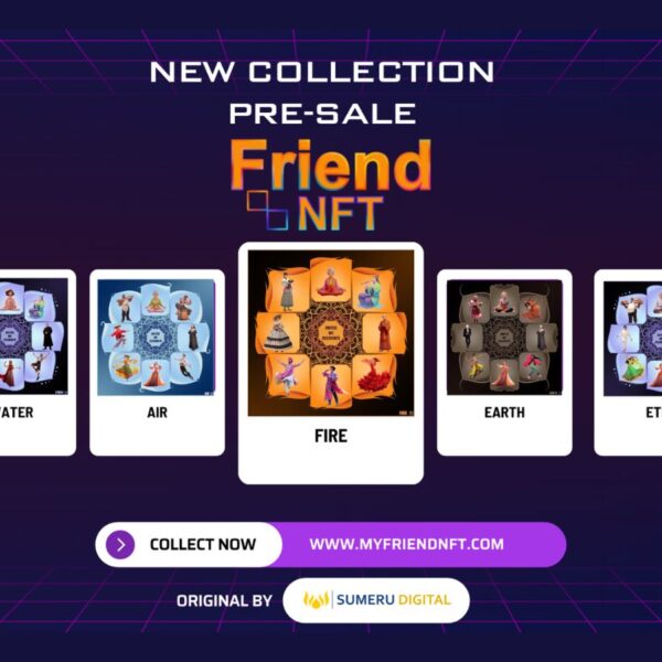 Sumeru Digital and Art of Living Unveil FriendNFT at World Culture Festival 2023, First Time Ever Merging Spirituality and Web 3.0 NFT Technology