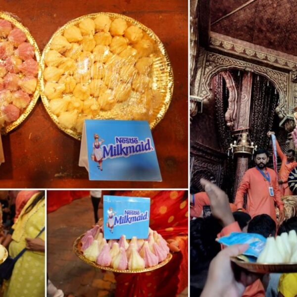 Experience Nestlé MILKMAID modaks at Lalbaughcha Raja