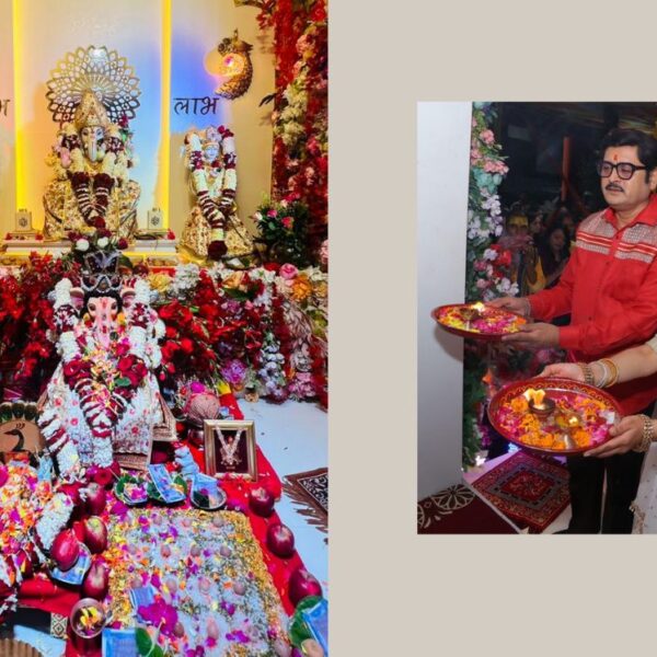 Bhabiji Ghar Par Hai’s Angoori Bhabi and Manmohan Tiwari enthusiastically celebrate Ganesh Chaturthi in Indore!