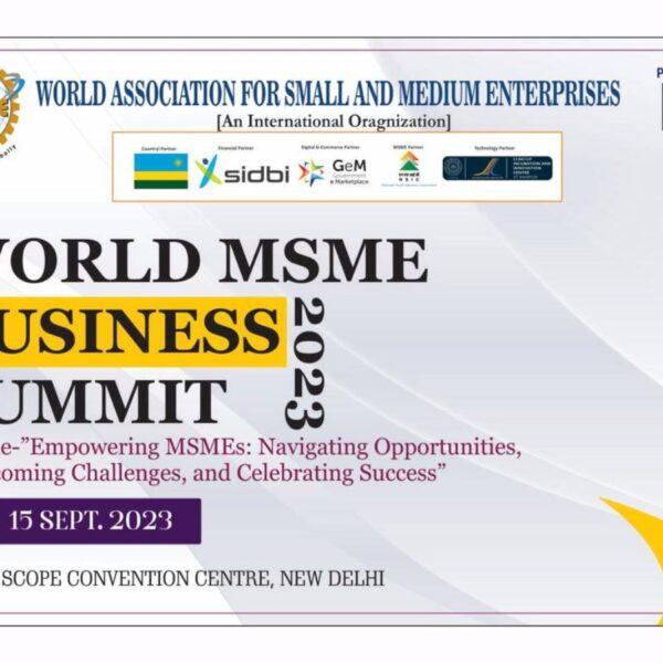 WASME Celebrates Excellence at World MSME Business Summit 2023