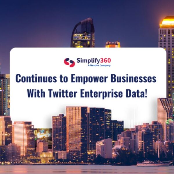 Simplify360 Is Now One of the Few (Or Only) Indian Companies Powering Business With X (formerly Twitter) Enterprise Data