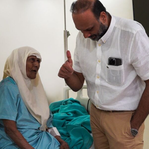 Apollo Adlux Hospital Makes History with Hip Fracture Surgery on India’s Oldest Resident