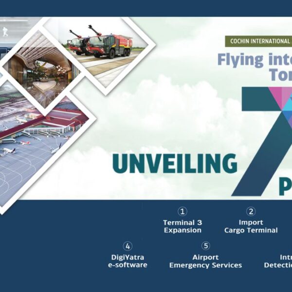 Mission ‘Flying into Tomorrow’ – Kerala Chief Minister to launch CIAL’s 7 mega projects
