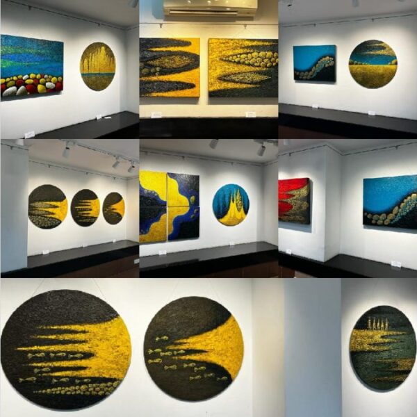 Solo Art Exhibition ‘Waters of Life’ by Sonali Durga Chaudhari Commences at Mumbai’s Iconic Jehangir Art Gallery