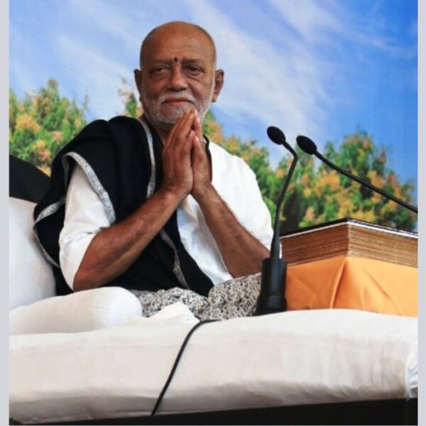 Morari Bapu extends Rs. 10 lakh assistance for rehabilitation efforts in Morocco