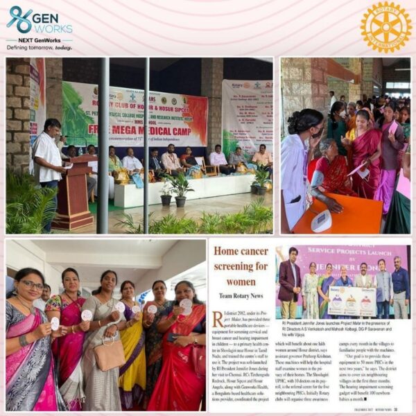 GenWorks and Rotary Club Collaborate To Transform Rural Healthcare