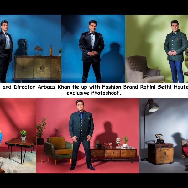 Bollywood Actor and Director Arbaaz Khan tie up with Fashion Brand Rohini Sethi Haute Couture for an exclusive Photoshoot
