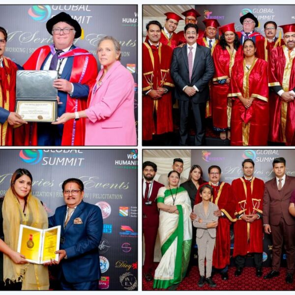 Kaulacharya Jagdishanand conferred with Honorary Doctorate in the London Parliament