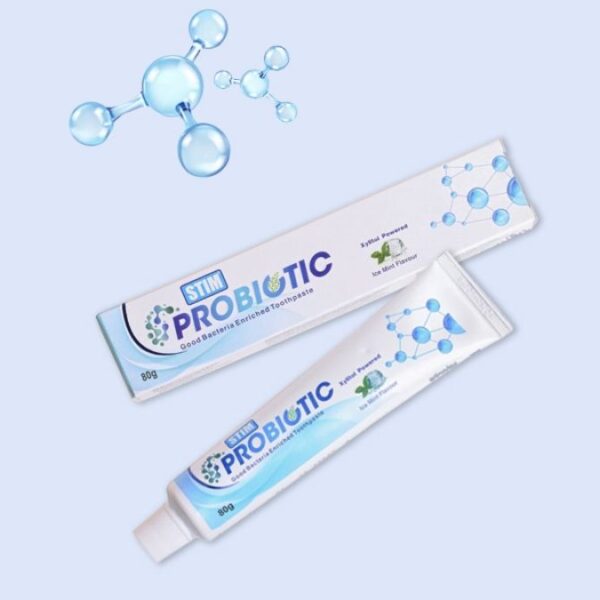 STIM Probiotic Toothpaste: Revolutionizing Oral Health with Good Bacteria, Fluoride, and Xylitol