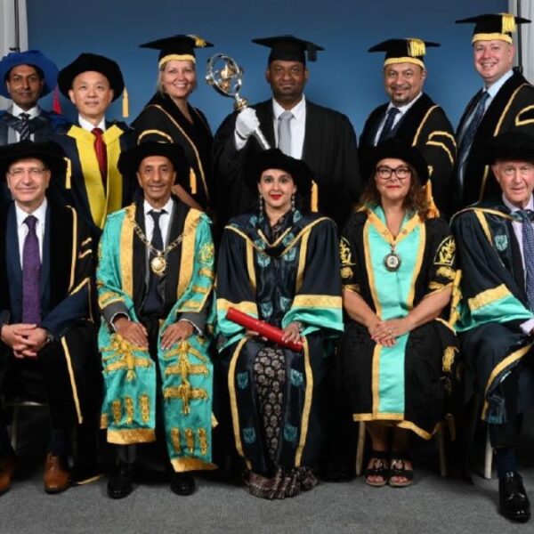 Maharani Radhikaraje Gaekwad of Vadodara conferred Doctorate degree from University of East London