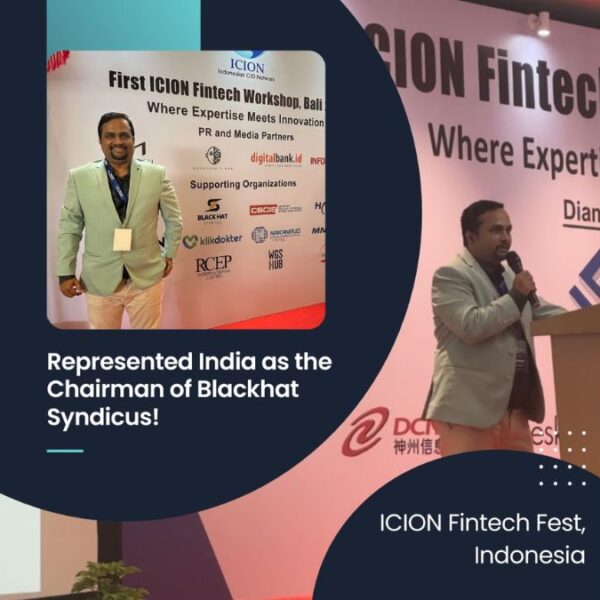 Sachin Salunkhe Leads India’s Pioneering Role in Global Fintech Evolution at ICION Fest