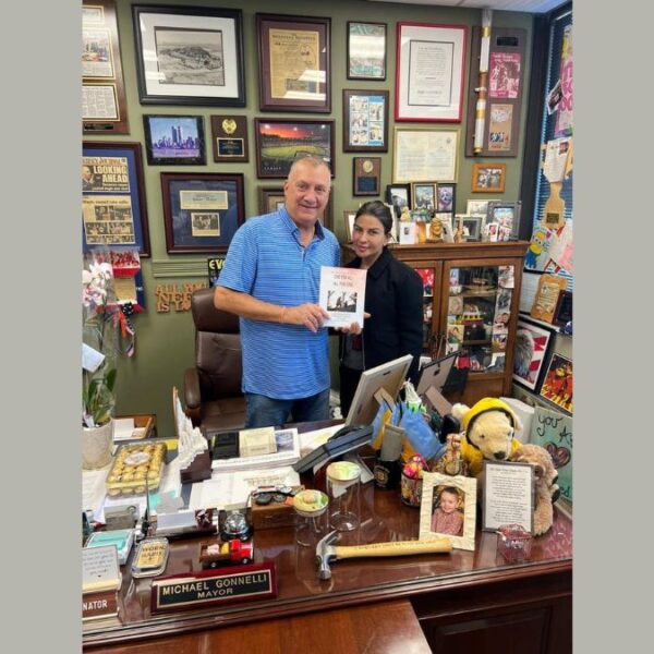The Mayor of Secaucus, New Jersey Receives A Copy of The Best-Selling Book of The Decade From Author- Ambassador Paris Keswani