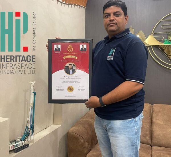 Gagan Goswami honoured with The Pride of India Award
