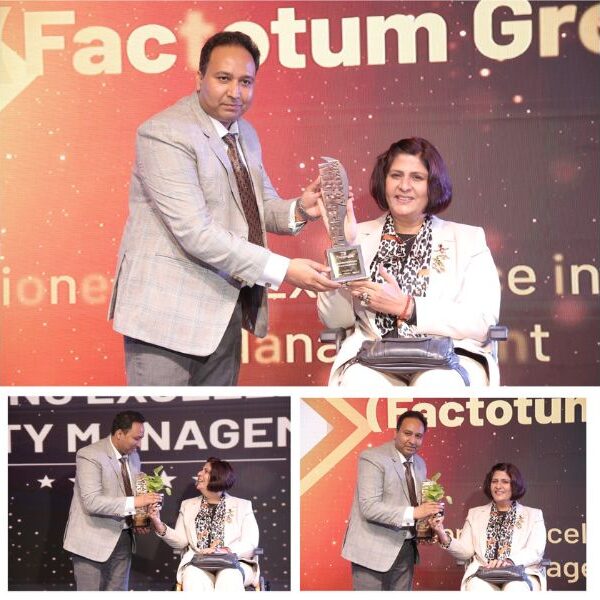 Mr. Mahesh Kumar and Factotum Group: Pioneering Excellence in Facility Management Honored at Precedential Awards 2023″