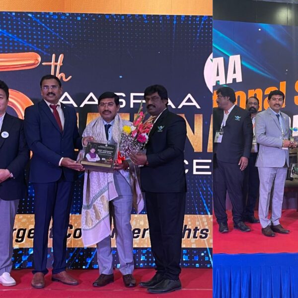 AASRAA’s Prestigious Honor: Real Vision Homes Chairman, Dr. Srinivas Naik Dharavath, Named Visionary Leader Icon 2023