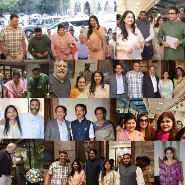 Raj and Sharmila Thackeray inaugurate Sharvari Luth’s Jehangir exhibition, Alekhyam