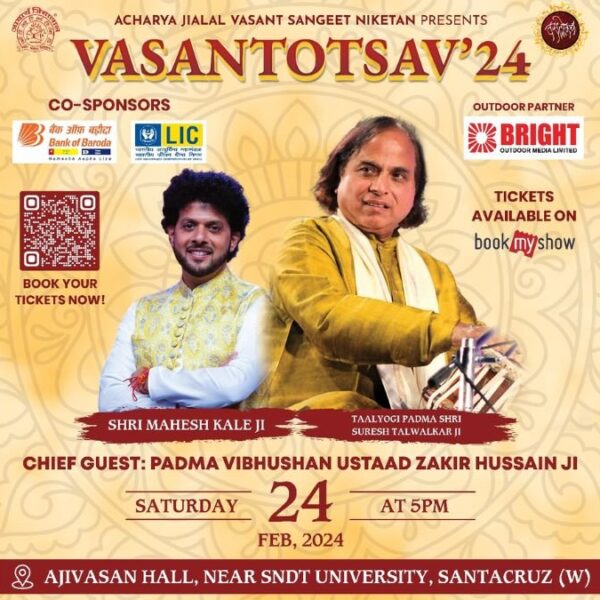 Vasantotsav 2024: A Harmonious Tribute to Acharya Jialal Vasant Ji and Musical Excellence