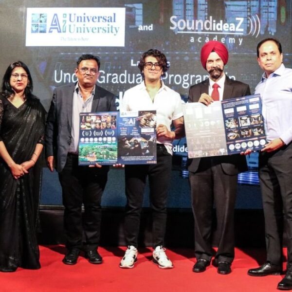 Universal AI University and SoundideaZ Academy Launch first AI – embedded Sound and Music Degree at the hands of Sonu Nigam