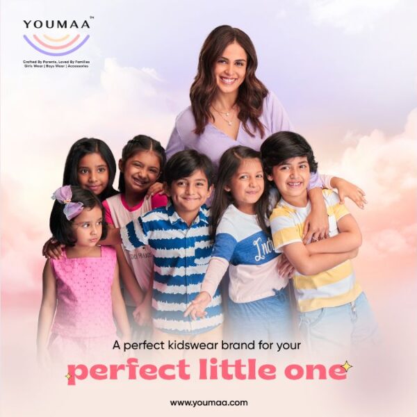 Youmaa Announces Genelia Deshmukh as Brand Ambassador, Revolutionizing Kids’ Fashion