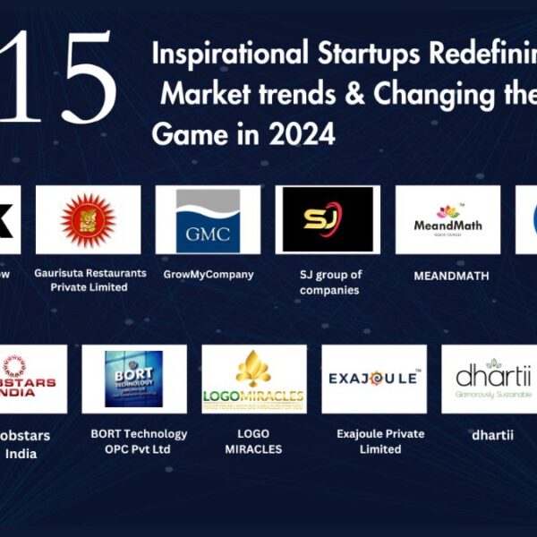 15 Inspirational Startups Redefining Market trends and Changing the Game in 2024