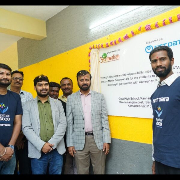 Aahwahan Foundation Partners with NTT DATA to Set Up Model Science Labs in Government High Schools