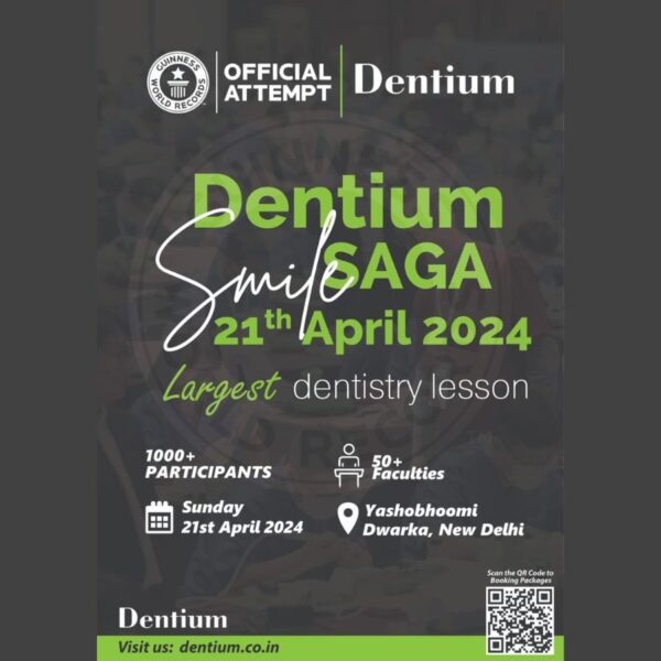 Dentium to host the World’s Largest Dental Seminar in Delhi on 21st April 2024