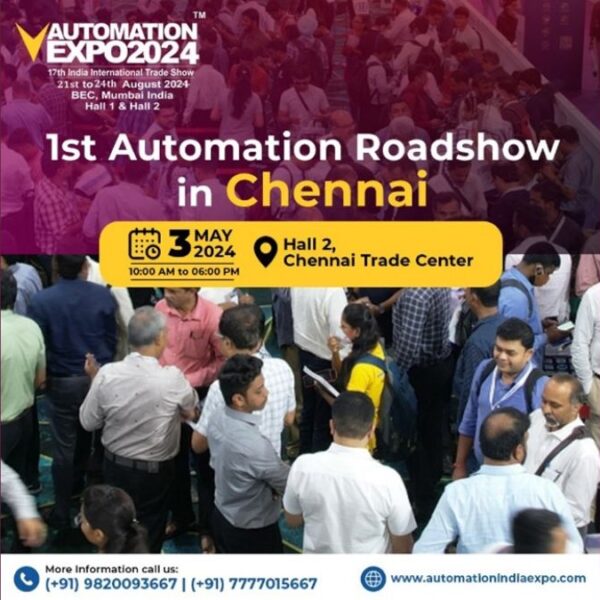 Revolutionizing Industry, Chennai Gears Up for First-Ever Automation Road Show, Unveiling Future Trends in Automation Technology
