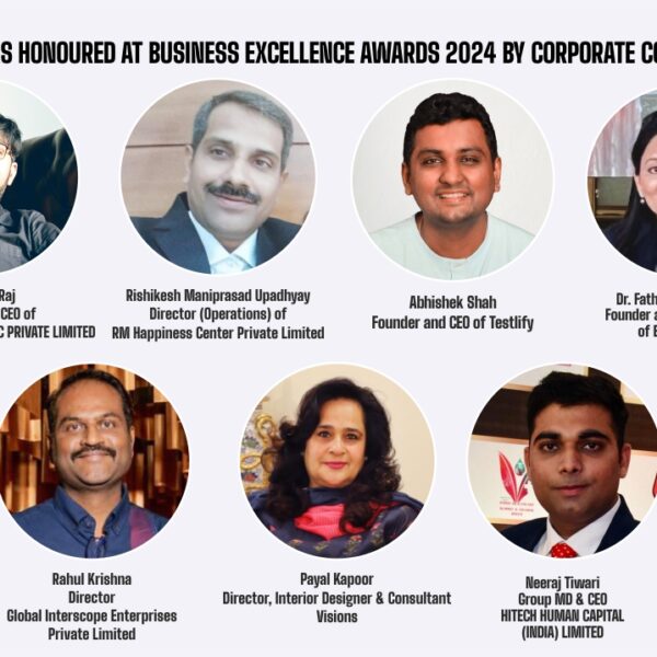 Visionary Leaders felicitated at Business Excellence Awards 2024