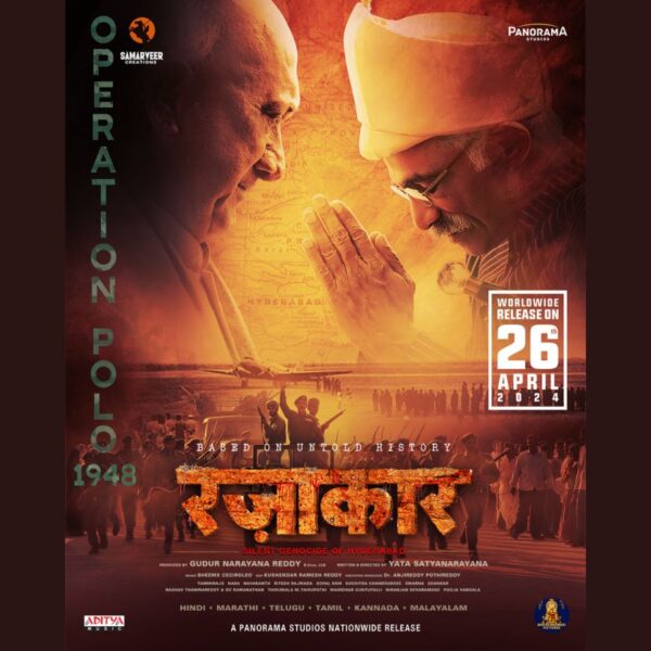 Acclaimed Telugu Film ‘Razakar’ Set for a Pan-India Release in Hindi and Marathi on April 26, 2024