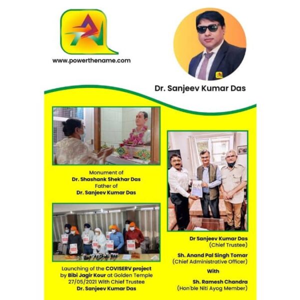 Empowering Humanity: Dr. Sanjeev Kumar Das and Prandharin Trust Revolutionize Philanthropy with the Monetization of Names