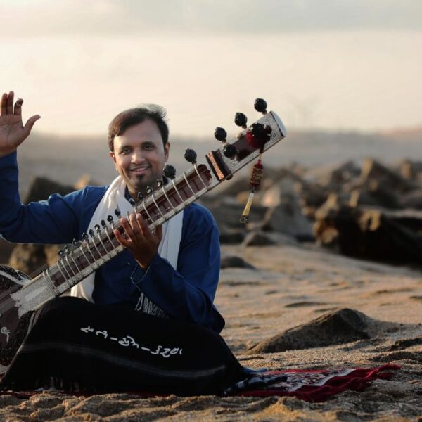 Bhagirath Bhatt, a sitar sadhak and a music composer living in Surat, has been honoured with the Maharashtra Gaurav Puraskar Award