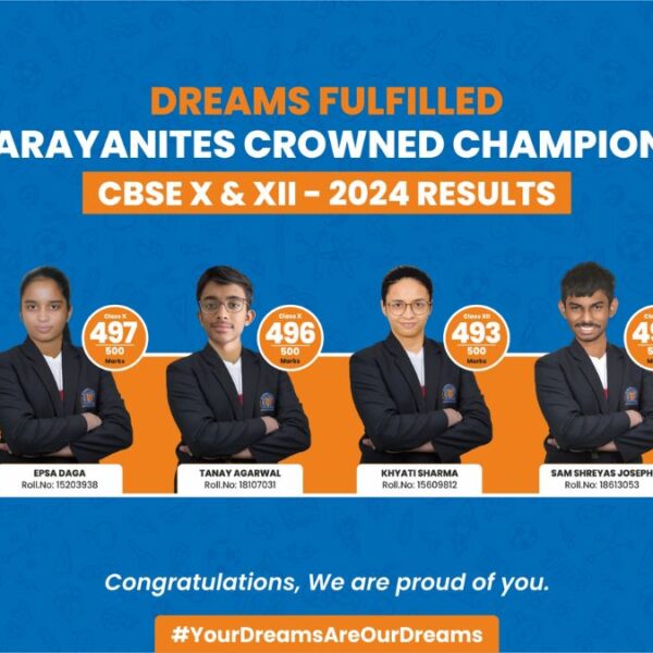 Narayana Fulfils Dreams: Celebrating Outstanding Results in 10th and 12th CBSE Board Exams
