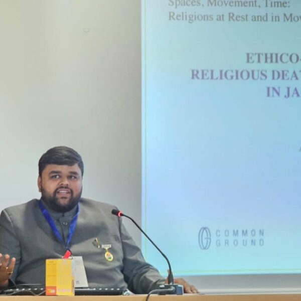 Renowned Indian Lawyer And Scholar Rishabh Gandhi Explores Ethical and Legal Dimensions of Samadhimaran at Prestigious International Conference.