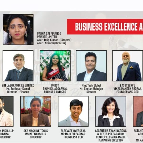 Business Excellence Awards 2024 organized by Corporate Connect