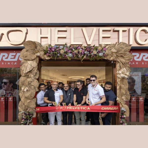 Pat Cummins, Brand Ambassador Of Carrera Unveils The Summer 2024 Collection At Helvetica Eyewear Boutique, Hyderabad