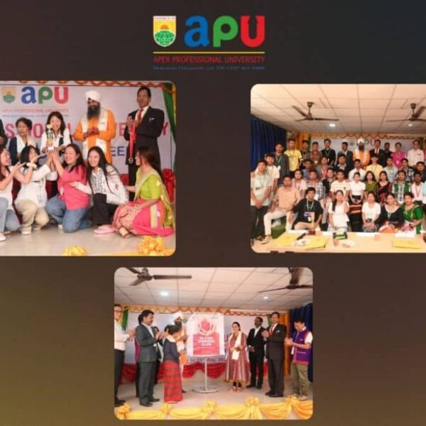 Apex Professional University Commemorates Twelfth Foundation Day with Grand Celebration