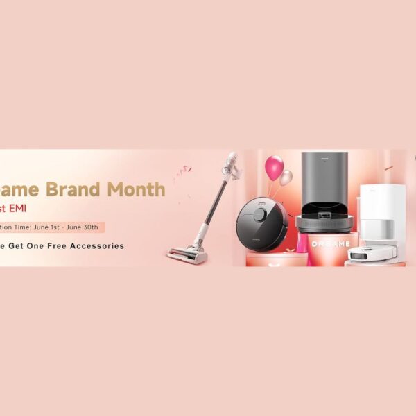 Dreame Announces Brand Month Sale on Amazon with Up to 59 Percent Off Smart Cleaning Solutions
