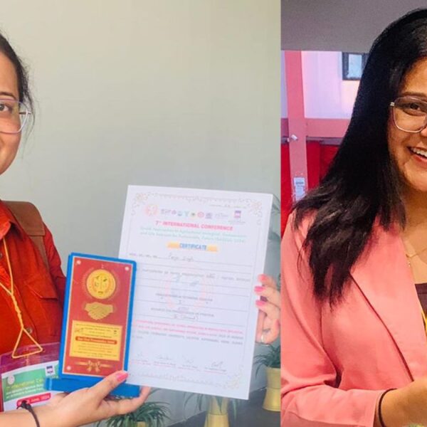 Farmer’s daughter Dr. Pooja Singh receives Global Young Scientist Award for her work on creating tiles from factory ash