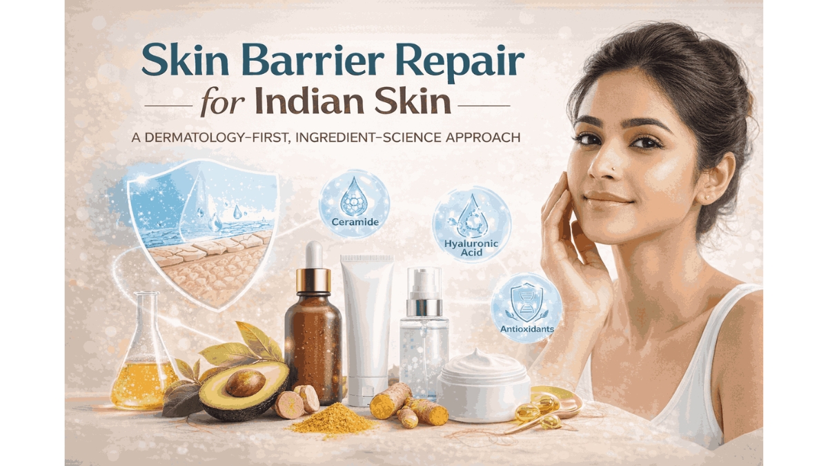 Skin Barrier Repair for Indian Skin: A Dermatology-First, Ingredient-Science Approach