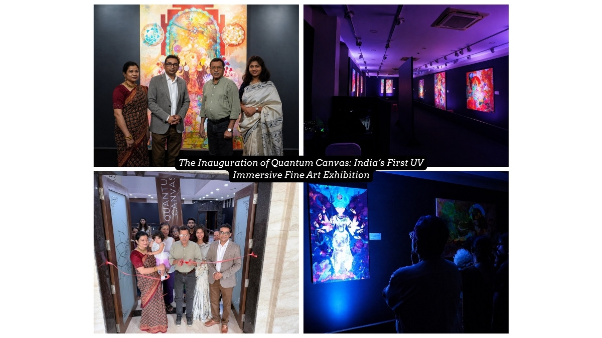 Quantum Canvas: India’s First UV Immersive Fine Art Exhibition Opens on 25 June’26